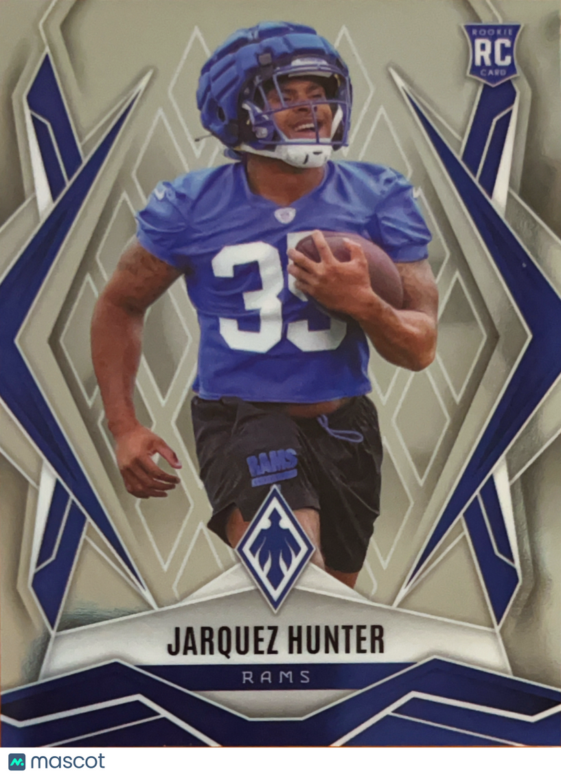 2025 Panini Phoenix Football Jarquez Hunter #232 RC