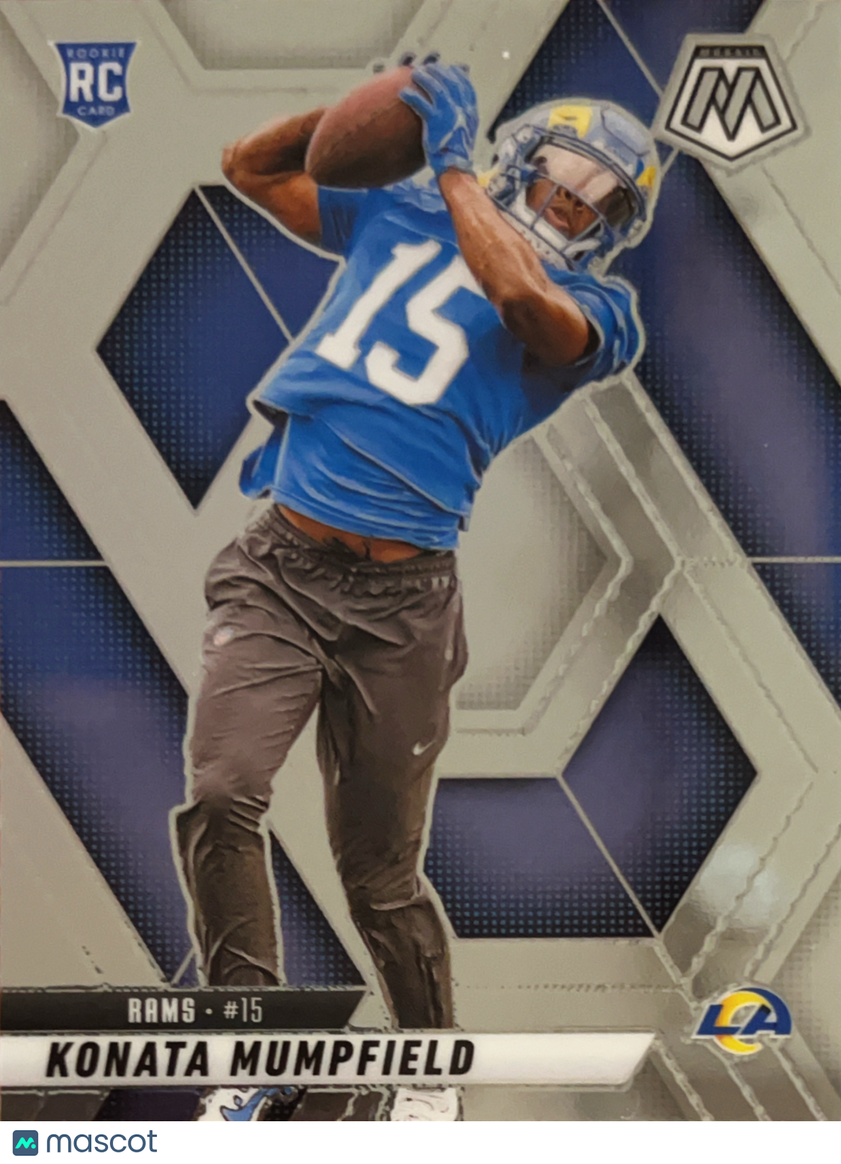 2025 Panini Mosaic Football Konata Mumpfield #393 RC