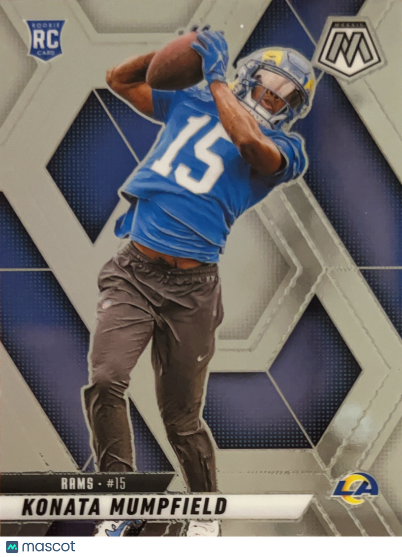 2025 Panini Mosaic Football Konata Mumpfield #393 RC