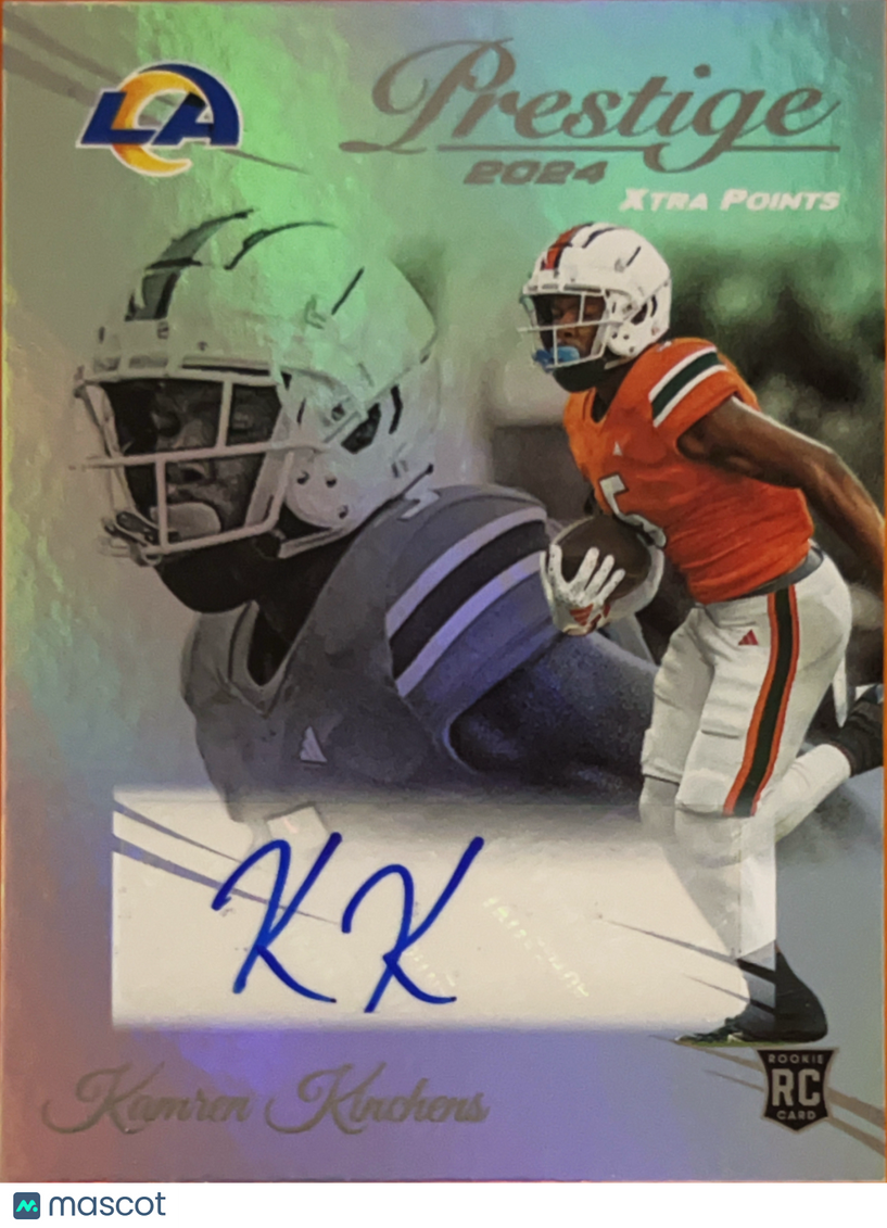2024 Panini Prestige Xtra Points Kamren Kinchens #362 RC Auto