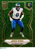 2025 Panini Donruss Elite Jared Verse #23 Green Disco
