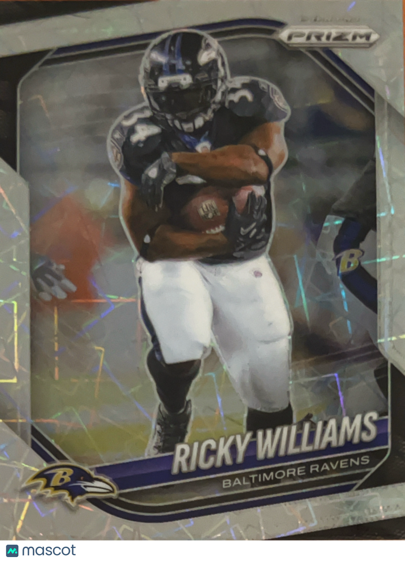 2025 Panini Prizm Ricky Williams #158 White Lazer