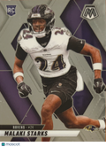 2025 Panini Mosaic Malaki Starks #347 RC