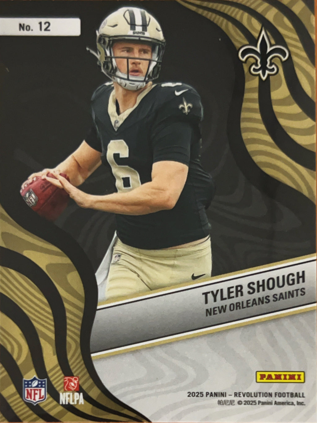 2025 Panini Revolution New Wave Tyler Shough #12 Astro RC