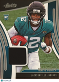 2025 Panini Absolute Football Travis Hunter #ARM-THR RC Memorabilia