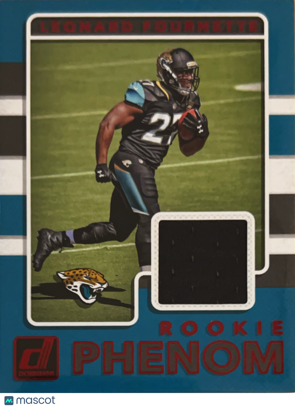 2017 Panini Donruss Rookie Phenom Leonard Fournette #2 Jersey Patch