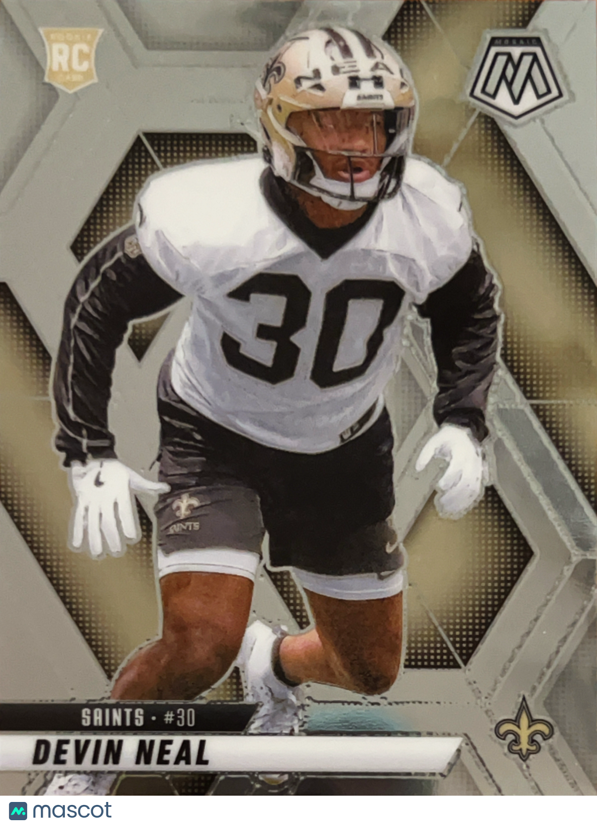 2025 Panini Mosaic Football Devin Neal #330 RC