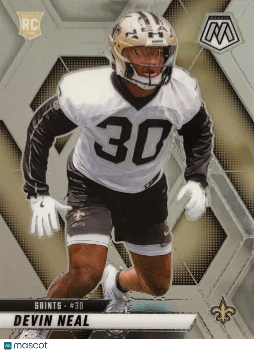 2025 Panini Mosaic Football Devin Neal #330 RC