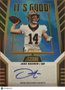 2024 Panini Score Football It's Good! Jake Haener #IG-JHR Auto