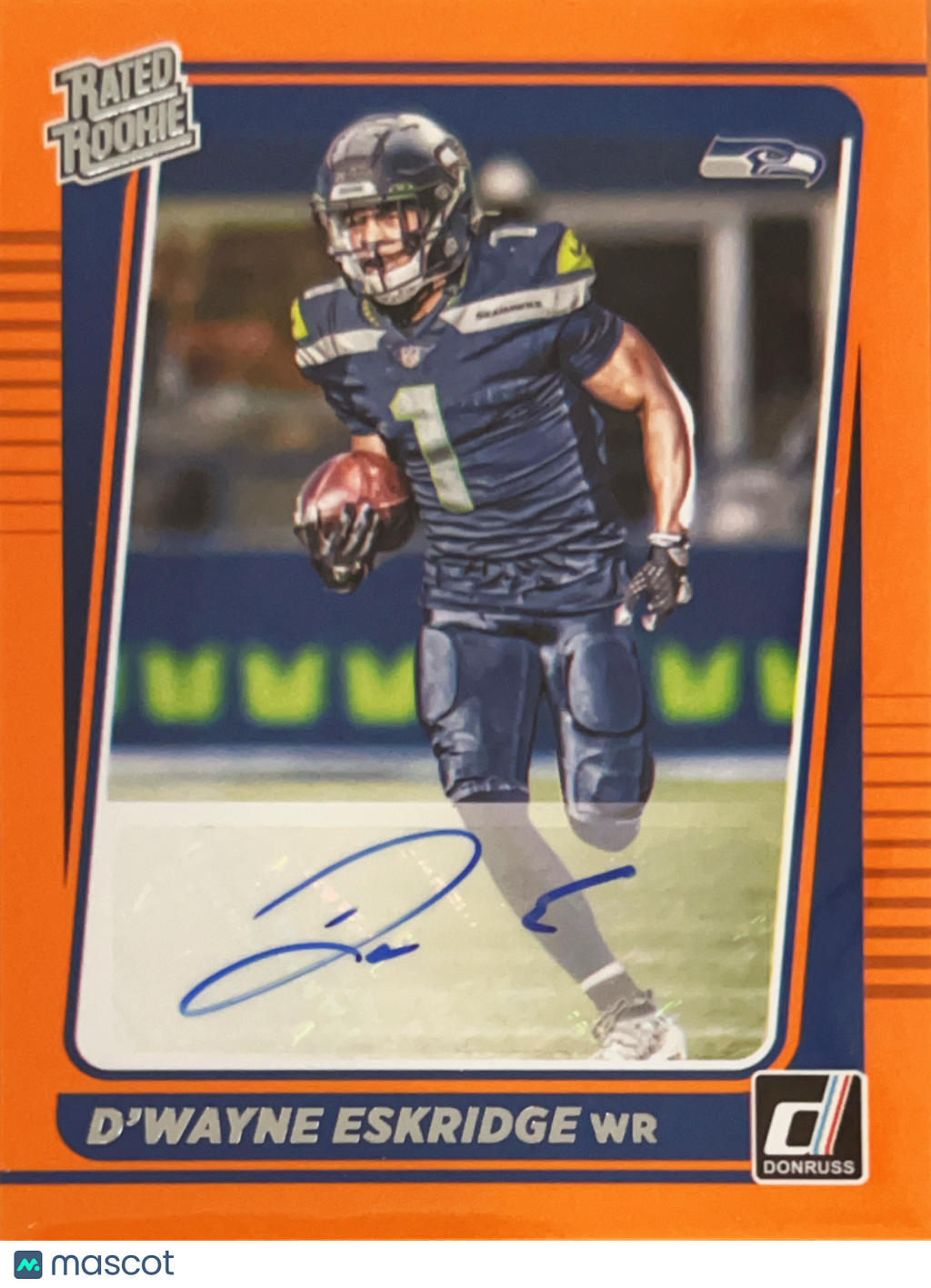 2021 Panini Donruss D'Wayne Eskridge #276 Auto