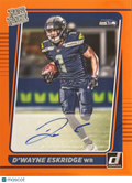 2021 Panini Donruss D'Wayne Eskridge #276 Auto