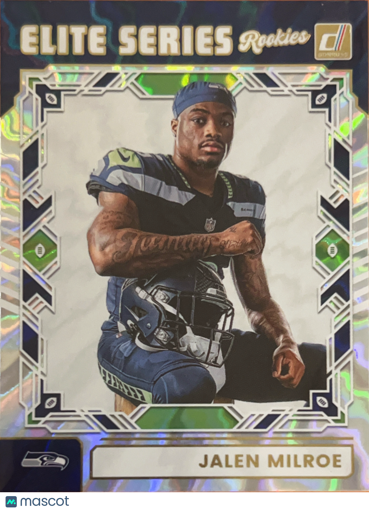 2025 Panini Donruss Elite Series Rookies Jalen Milroe #ESR-JME Holo