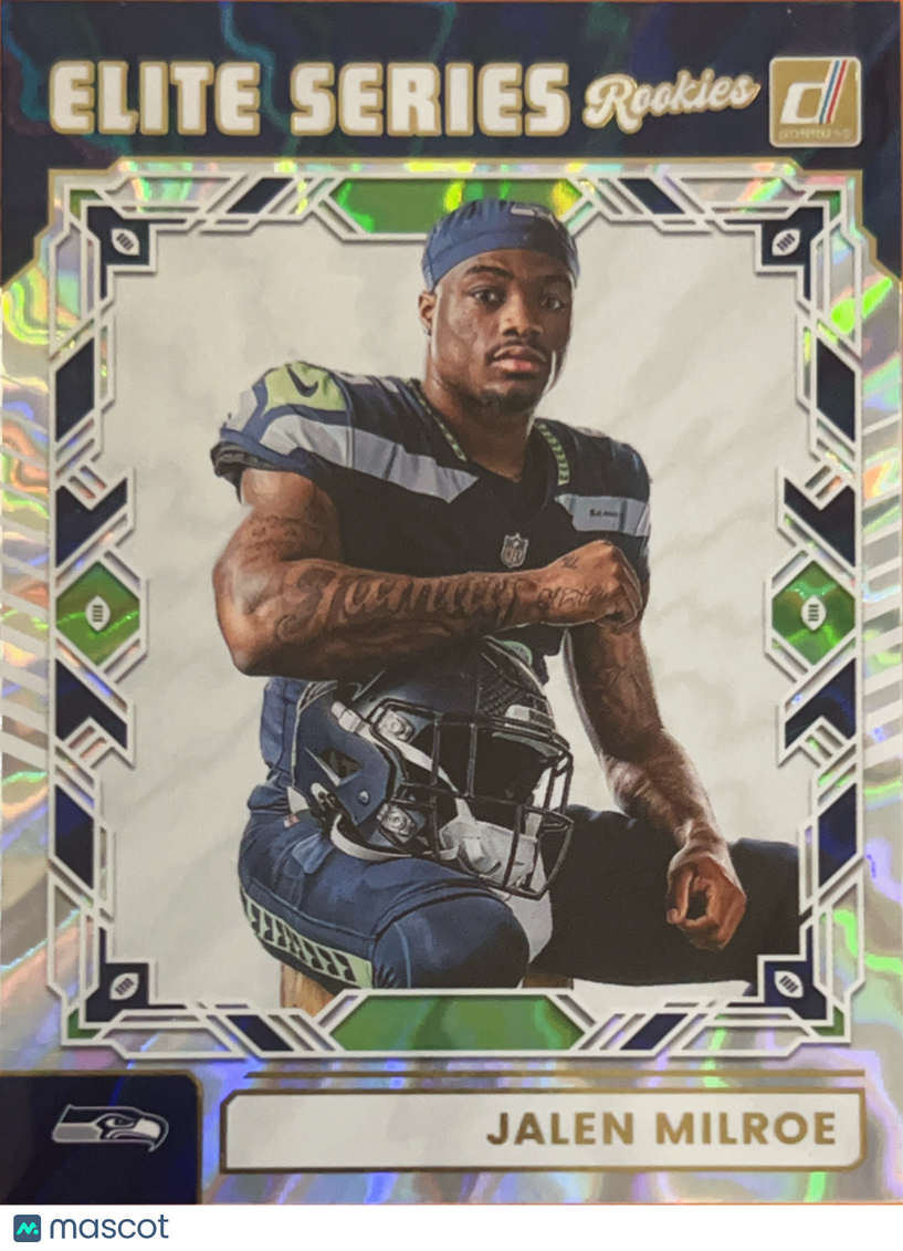 2025 Panini Donruss Elite Series Rookies Jalen Milroe #ESR-JME Holo
