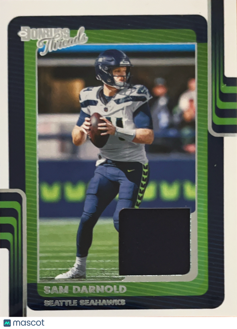 2025 Panini Donruss Threads Sam Darnold #DTH-SDD Memorabilia