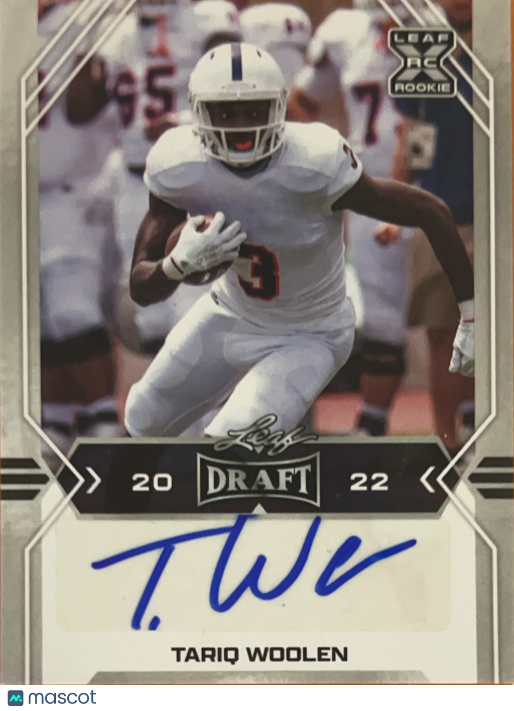 2022 Leaf Draft Tariq Woolen #BA-TW1 RC Auto