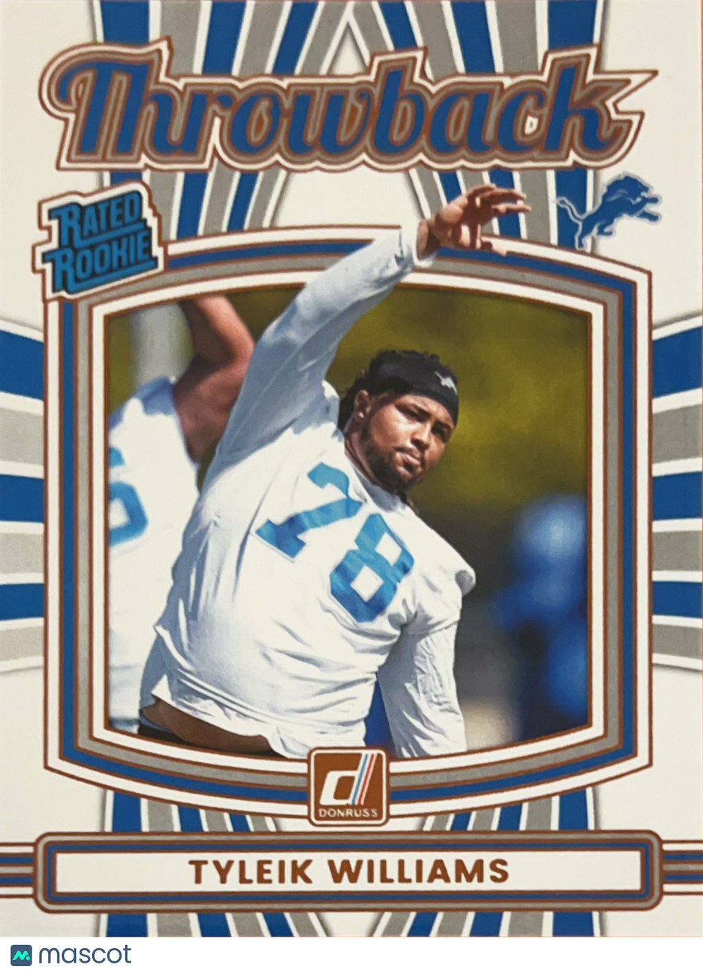 2025 Donruss Throwback Tyleik Williams #5