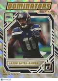 2025 Panini Donruss Dominators Jaxon Smith-Njigba #DOM-JSA White Checkerboard