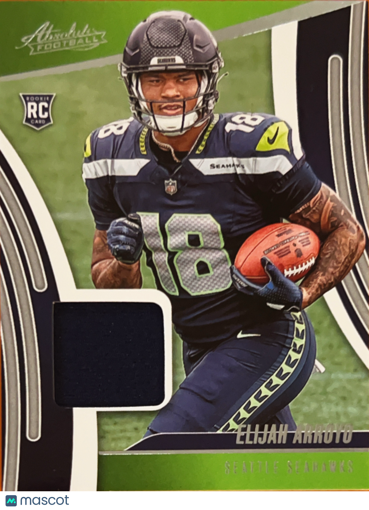 2025 Panini Absolute Football Elijah Arroyo #ARM-EAO RC Authentic Memorabilia