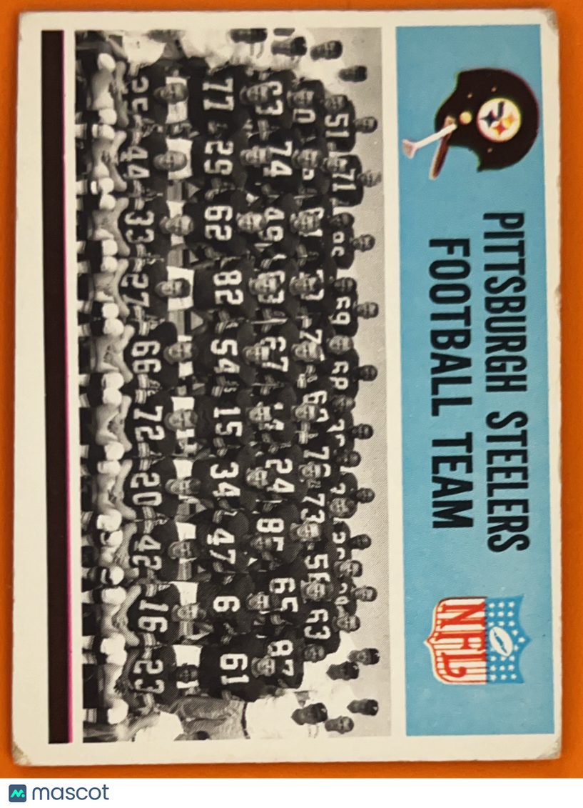 1967 Philadelphia Pittsburgh Steelers Pittsburgh Steelers #144