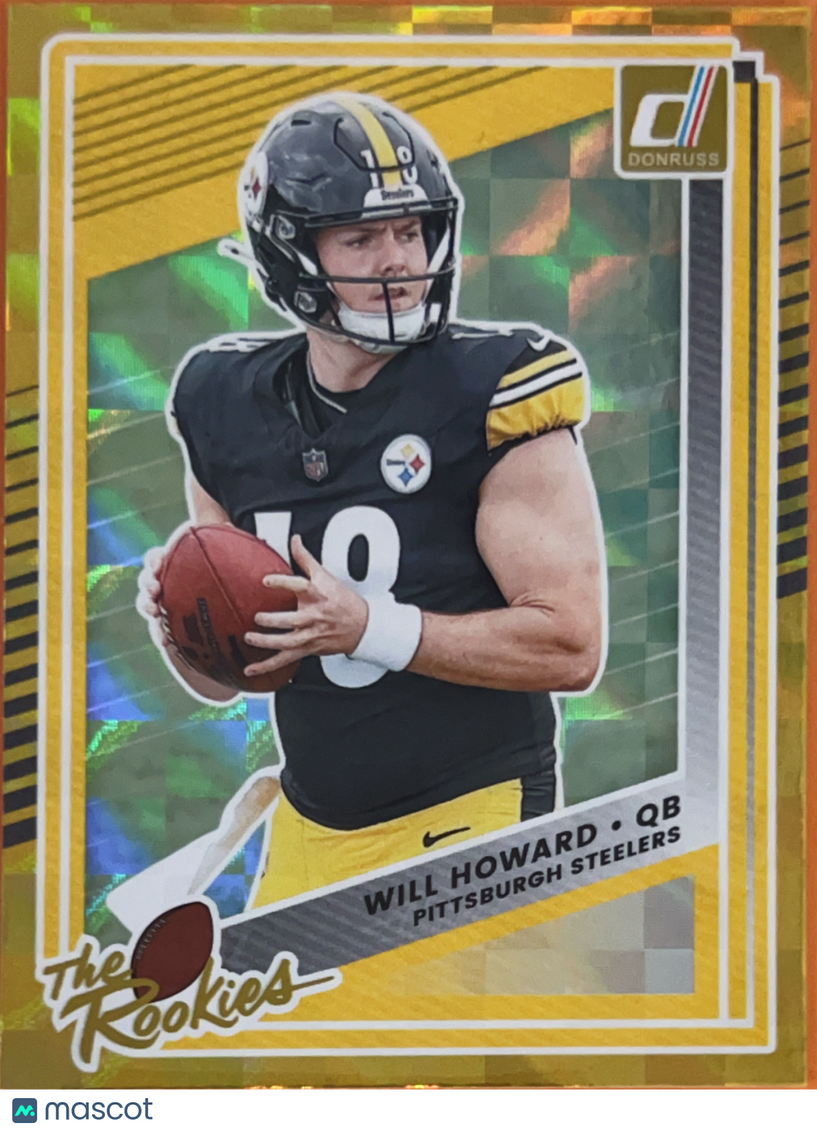 2025 Panini Donruss Football The Rookies Will Howard #10