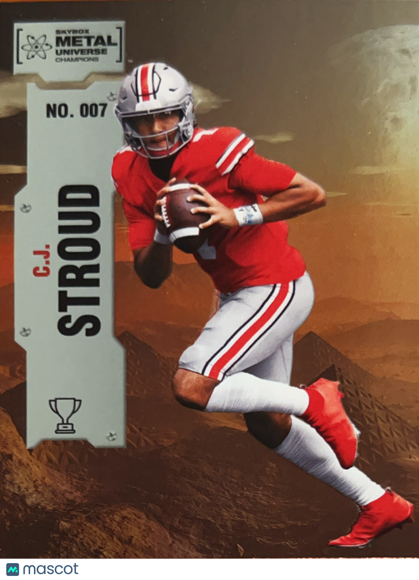 2022 SkyBox Metal Universe Champions C.J. Stroud #007