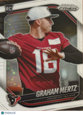 2025 Panini Prizm Graham Mertz #392 White Disco RC