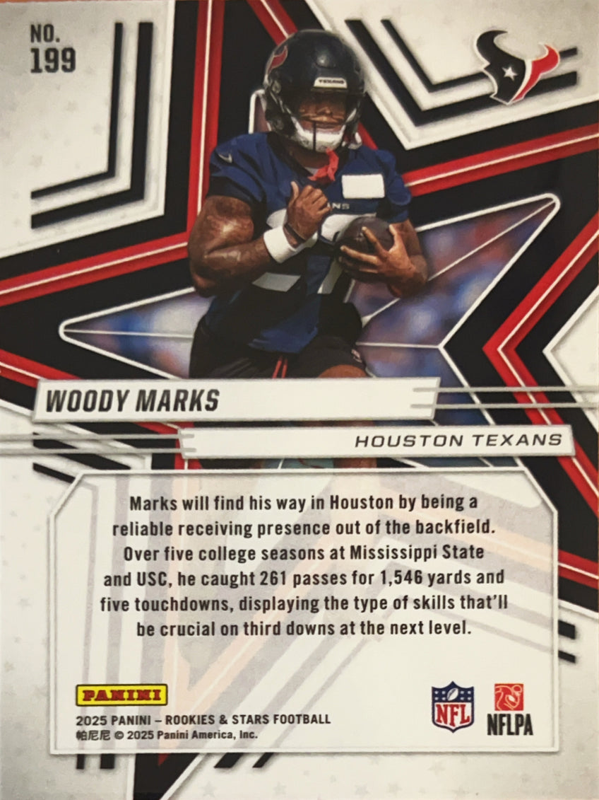 2025 Panini Rookies & Stars Woody Marks #199 RC