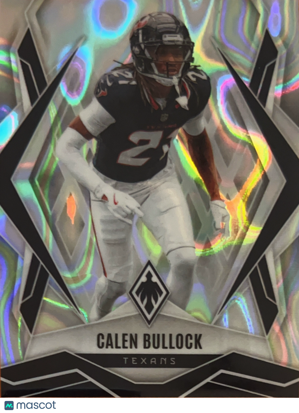 2025 Panini Phoenix Football Calen Bullock #114 Silver Prizm