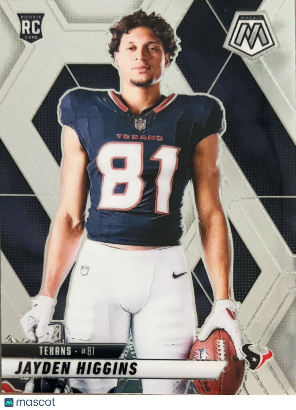 2025 Panini Mosaic Jayden Higgins #286 RC