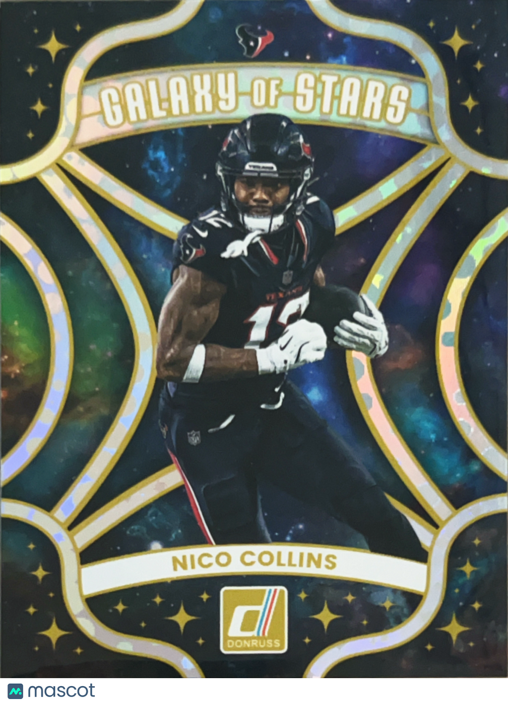 2025 Panini Donruss Galaxy of Stars Nico Collins #8 Holo