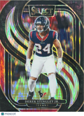 2025 Panini Select Premier Level Derek Stingley Jr. #149 Red and Black Prizm