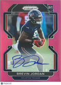 2021 Panini Prizm Brevin Jordan #417 Pink RC