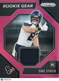 2024 Panini Prizm Rookie Gear Cade Stover #RG-CSR Pink RC