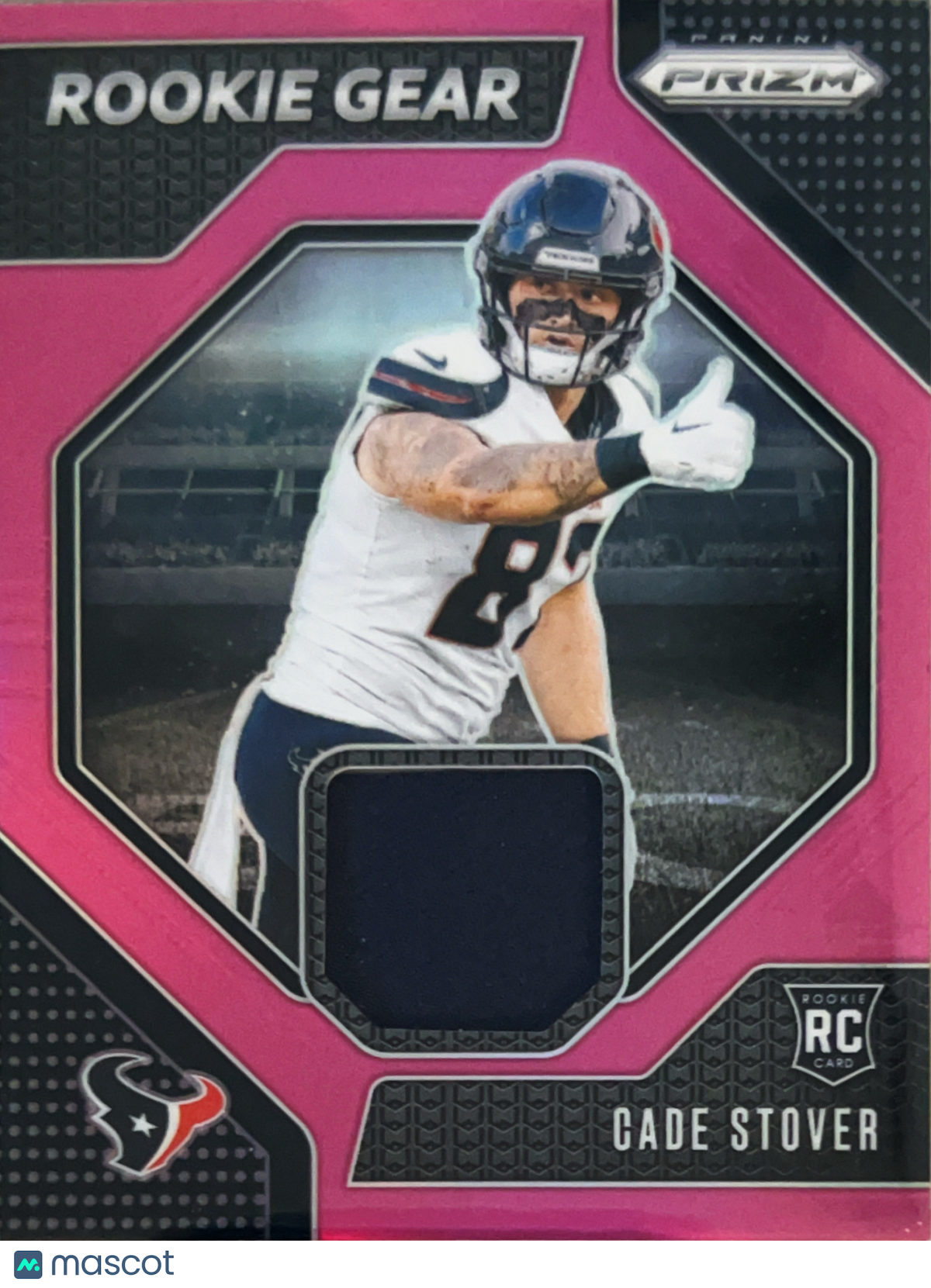 2024 Panini Prizm Rookie Gear Cade Stover #RG-CSR Pink RC