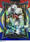 2025 Panini Select Football Concourse Earl Campbell #54 Red White Blue Prizm