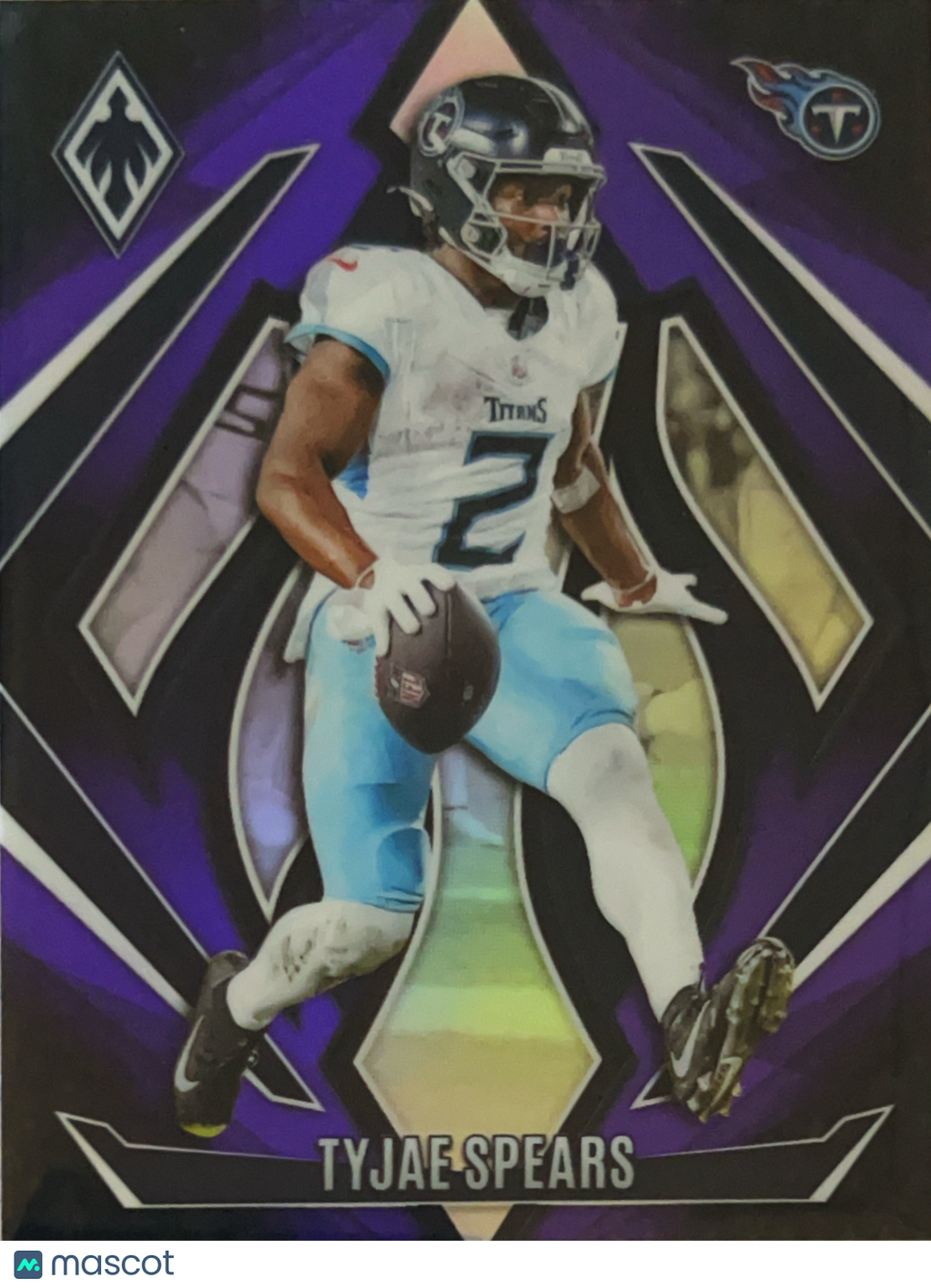 2025 Panini Phoenix Tyjae Spears #141 Purple