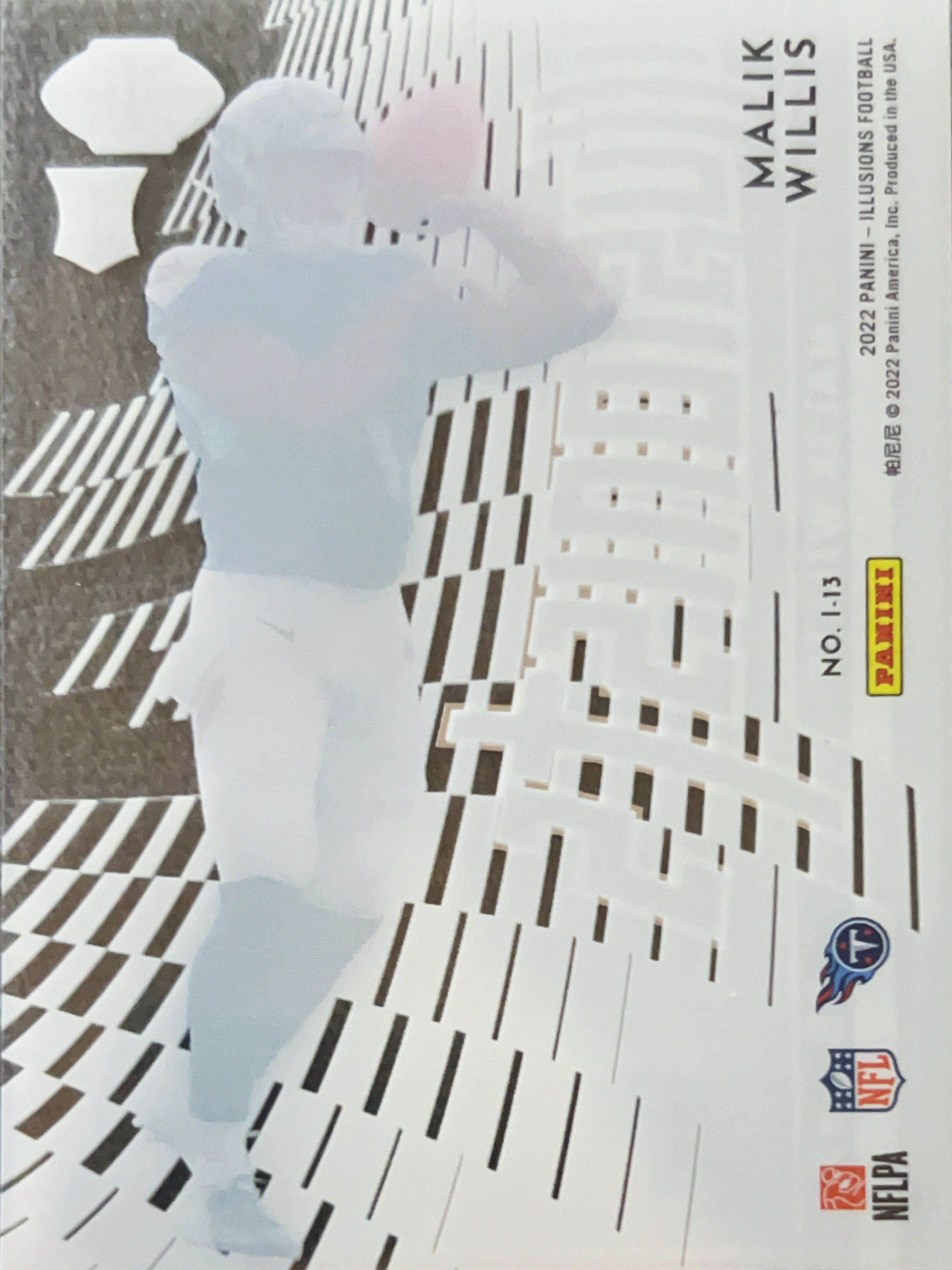 2022 Panini Illusions Malik Willis #I-13 RC