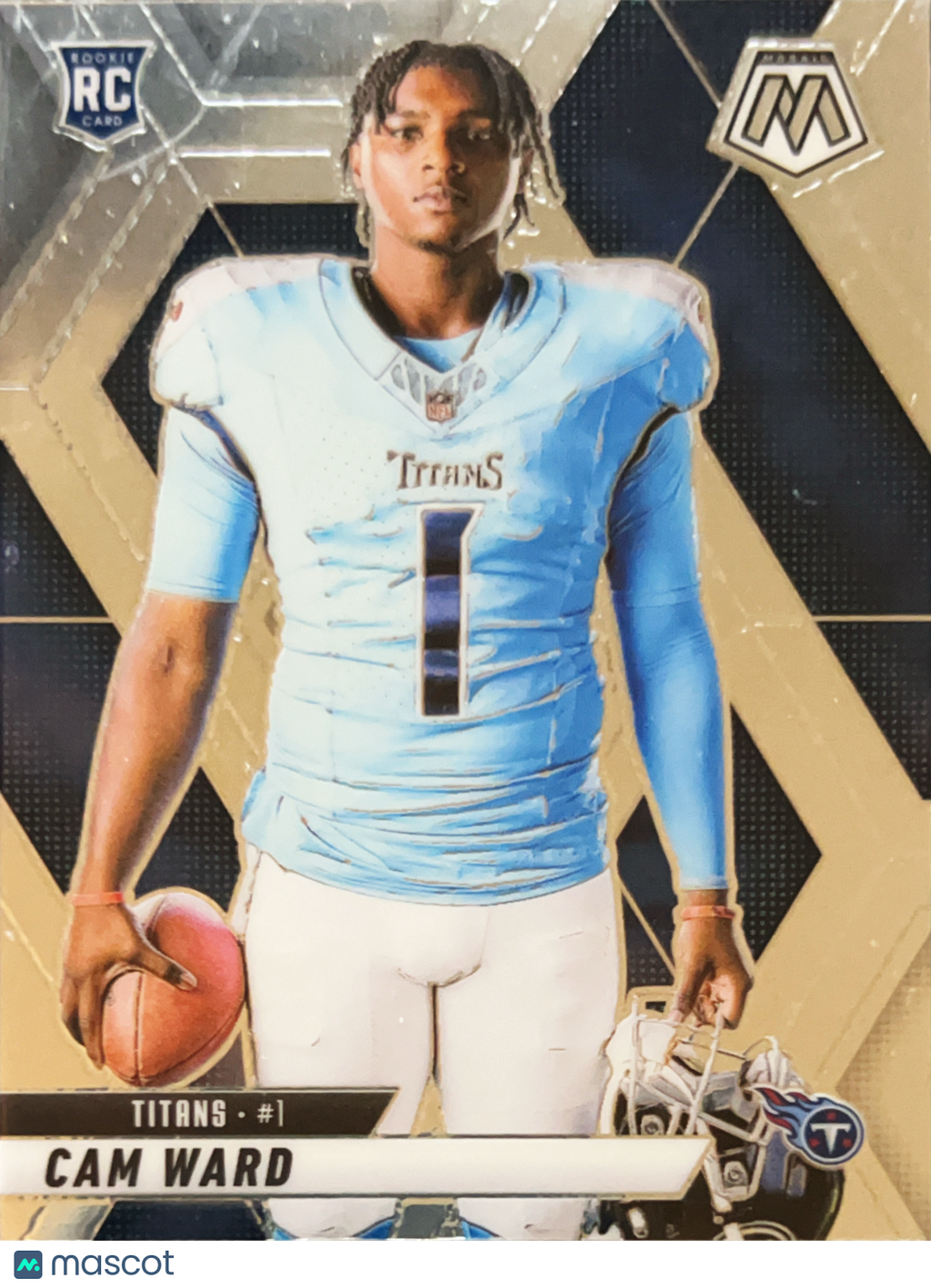 2025 Panini Mosaic Football Cam Ward #272 RC