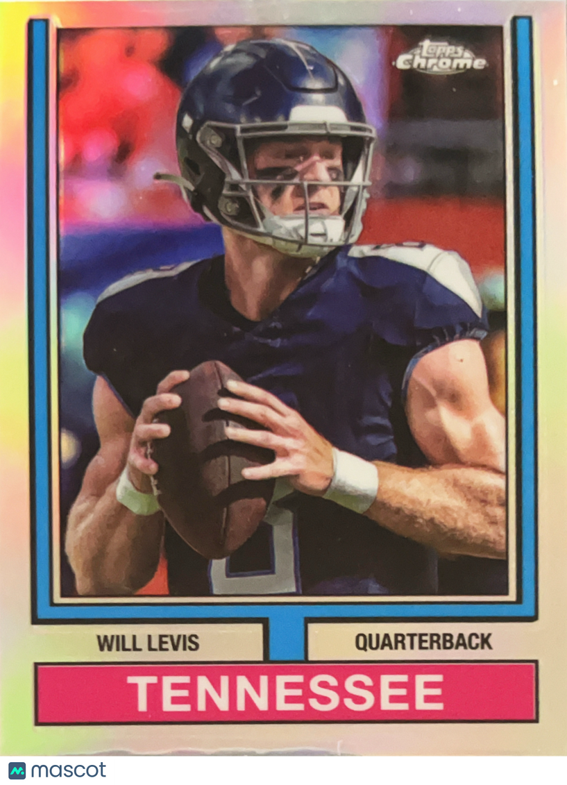 2024 Topps Chrome Will Levis #74TF-24 Refractor