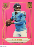 2025 Panini Donruss Elite Cam Ward #101 Pink RC