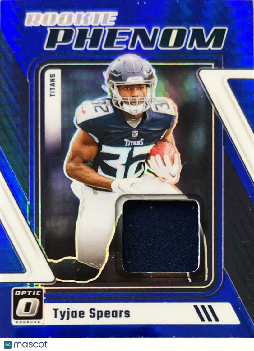 2023 Panini Donruss Optic Rookie Phenom Tyjae Spears #RP-TSP Blue