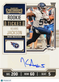 2023 Panini Contenders Football Kearis Jackson #160 RC
