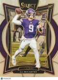 2025 Panini Select Concourse J.J. McCarthy #24 RC