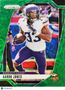 2024 Panini Prizm Aaron Jones #186 Green Pulsar /75