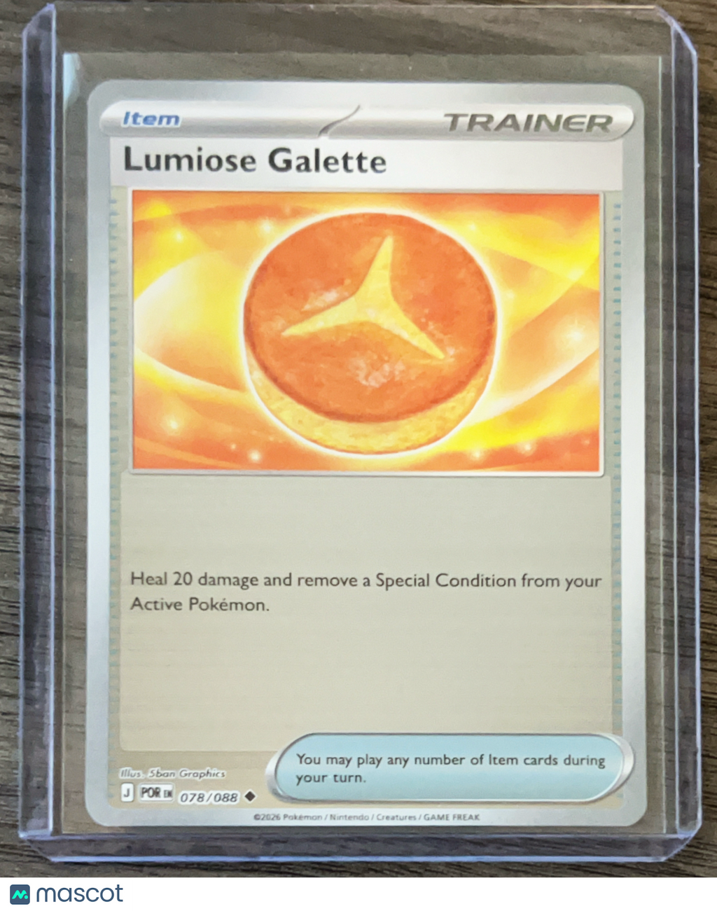 2026 Mega Evolution – Ascended Heroes Lumiose Galette Uncommon #78/88