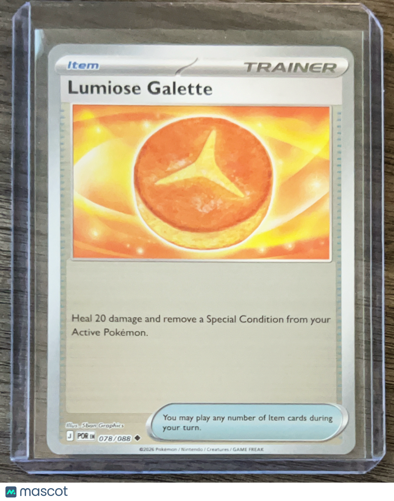 2026 Mega Evolution – Ascended Heroes Lumiose Galette Uncommon #78/88