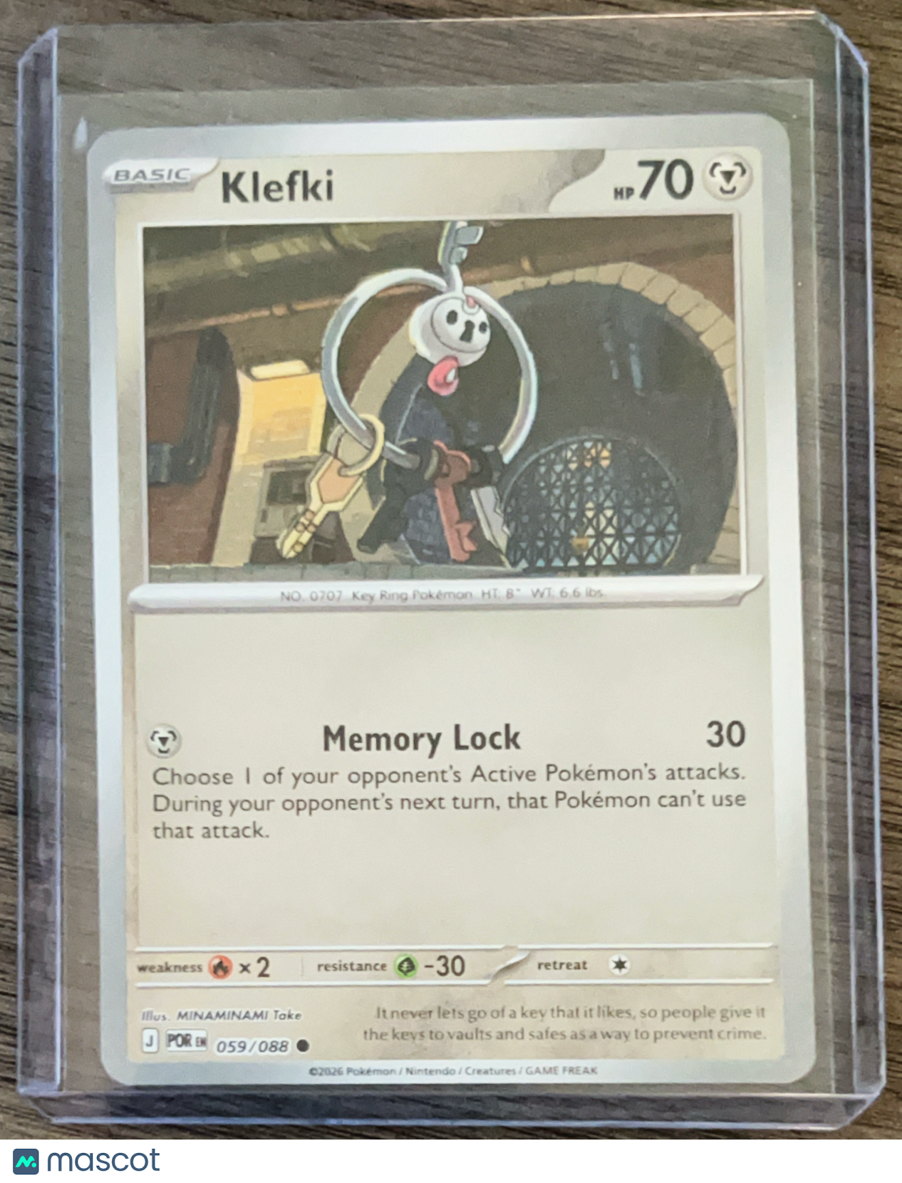 2026 Mega Evolution – Perfect Order Klefki #59/88