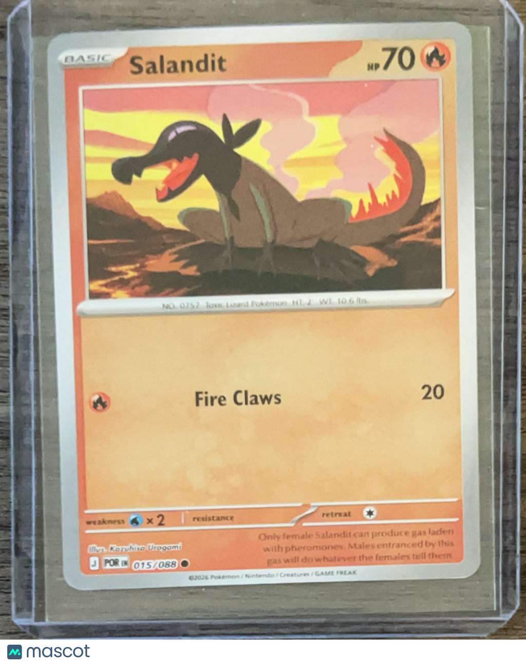 2026 Mega Evolution – Perfect Order Salandit #15/88
