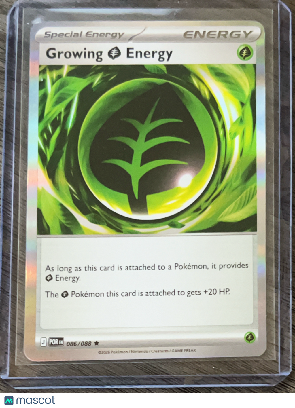 2026 Mega Evolution – Perfect Order Growing Energy Reverse Holo Rare #86/88