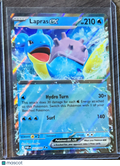 2024 Stellar Crown Lapras EX Holo Double Rare RR #22/88